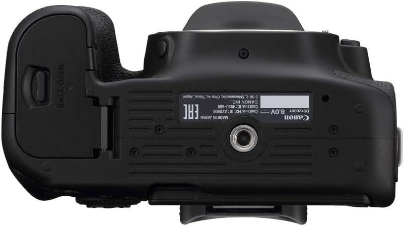 Canon 3616C002 EOS 90D DSLR Camera Body: 4K, Wi-Fi