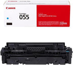 Canon 055 HYK, C,M,Y Toner Cartridge 4-Pack Black Cyan Magenta Yellow