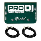 Radial Engineering PRO DI Direct Box + XLR Cables Bundle