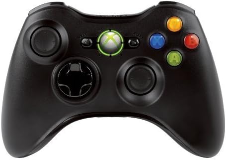 Microsoft Xbox 360 Wireless Controller Black Renewed