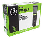 Mackie EM-USB USB Condenser Recording Microphone