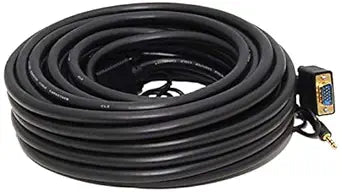Monoprice Super VGA Cable 50ft Audio HD15