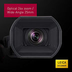 Panasonic x1500 4K Professional Camcorder 24X Zoom Renewed