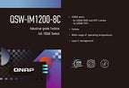 QNAP QSW-IM1200-8C 12-Port 10GbE Switch