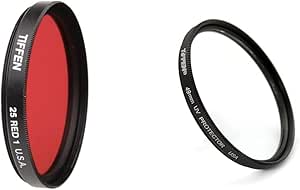 Tiffen 49 Red 25 Filter Kit - 49mm UV Protection