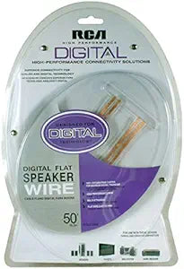 RCA DT50FSW Digital Flat Speaker Wire 50 FT