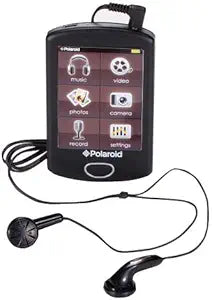 Polaroid PMP281-4 4GB MP3 Player Touch Screen