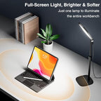 LitONES 7-Inch Edge-Lit Video Conference Desk Light