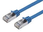 Monoprice 113656 Cat7 Ethernet Cable 1ft Blue 600Mhz