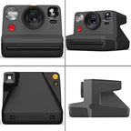 Polaroid Now I-Type Instant Camera Bundle, Black + Golden Moments Film