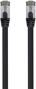 Monoprice 141015 Cat8 Ethernet Cable 14 Feet Black