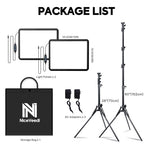 NiceVeedi 25W LED Video Lighting Kit with Tripod Stands
