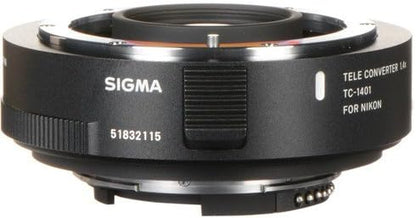 Sigma TC-1401 1.4X Teleconverter Nikon F Bundle