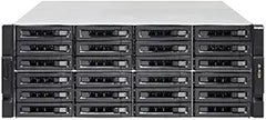 QNAP TVS-EC2480U-SAS-RP-16G 24-Bay SAS NAS Unified Storage