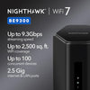 NETGEAR Nighthawk BE9300 WiFi 7 Tri-Band Router