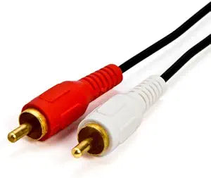 RCA Audio Patch Cable - 2 RCA Male to Male 3ft