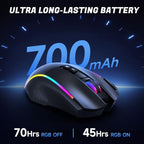 AOC GM401 Tri-Mode Wireless RGB Gaming Mouse