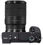 Sony E58SNILCE6400MB a6400 18-135mm Two Lens Kit