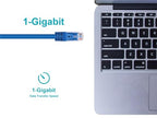 Monoprice 109812 Cat6 Ethernet Cable RJ45 2ft Blue
