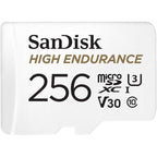SanDisk High Endurance 256GB MicroSDXC Card SD Adapter