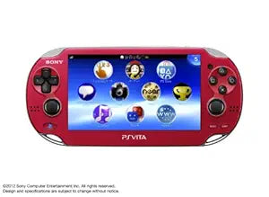Sony PCH-1000 PS Vita WiFi Red Japanese Version