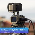 Zoom Q8n-4K UHD Handy Video Recorder - Stereo Mics, XLR Inputs