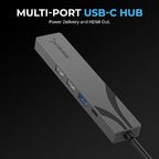 SABRENT NVMe SSD Enclosure and Multi-Port USB-C Hub Kit