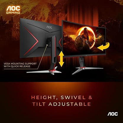 AOC CQ32G2S 32" 165Hz Curved QHD Gaming Monitor
