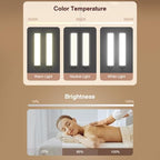 Yosoo Health Gear 40W Dual-Arm Foldable LED Fill Light