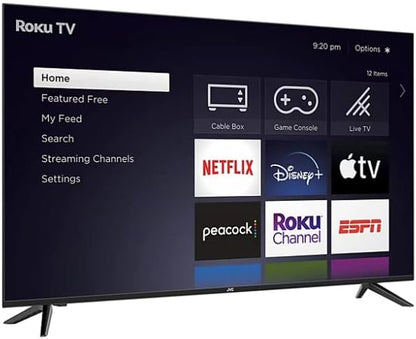 JVC LT-50MAW625 50-Inch 4K UHD Roku Smart TV (Renewed)