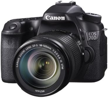 Canon 8469B016 EOS 70D DSLR Camera 18-135mm STM Lens