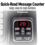 Panasonic KX-TGD530M-cr Cordless Phone Answering Machine Renewed