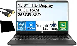 HP 15.6” Thin Laptop Intel N4020 8GB RAM 128GB SSD Windows 10s — main product image