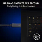Razer Thunderbolt 4 2.0m 40Gbps Cable