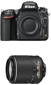 Nikon D750 FX-Format DSLR Camera with 55-200mm Lens Kit