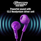 JVC HAF160V Gumy Violet In-Ear Headphones