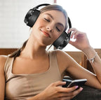 BYTECH NTIE Wireless Noise-Cancelling Over-Ear Headphones