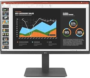 LG 24BR550Y-C 24" IPS Monitor HDMI DP DVI