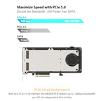 ICY DOCK ExpressSlot Elite Dual E1.S NVMe PCIe 5.0 Mobile Rack