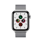 Apple Series 5 44mm GPS + Cellular Stainless Steel Renewed