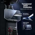 Orzero Insta360 Luna Ultra Cold Shoe Neck Bracket & Glass Kit