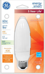 GE 24692 9-Watt Decorative CFL Bulb Soft White