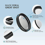 Polaroid PLFILST443 43mm Rotating 4-Point Star Filter