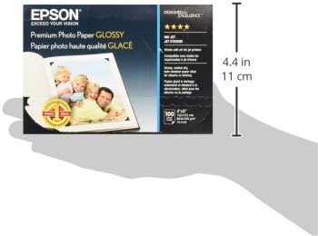 Epson S041727 Premium Glossy Photo Paper 4x6 100 Sheets