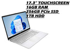 HP HP 17 Ryzen 5 Touchscreen Laptop with Mouse Pad