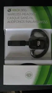 Microsoft P6F-00001 Xbox 360 Wireless Headset: Black — main product image