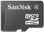 SanDisk SDSDQM-004G-B35N 4GB Mobile MicroSDHC Class 4 Memory Card