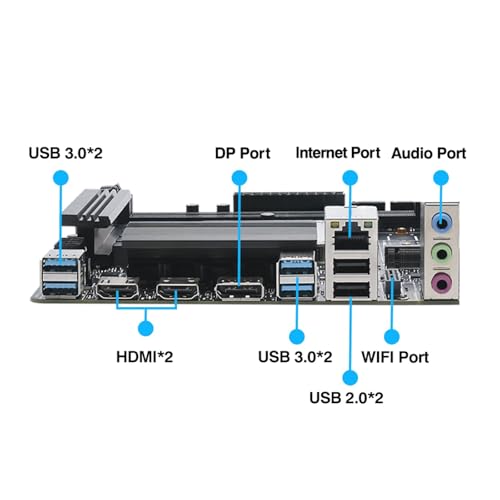 CJWDPDSWEZ Erying i7-13650HX Micro-ATX CPU Motherboard Combo — main product image