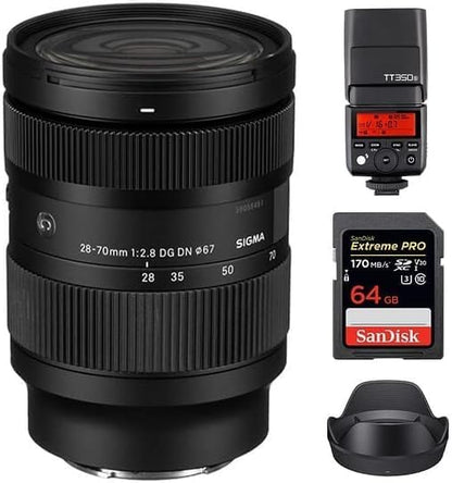 Sigma 28-70mm f/2.8 DG DN Contemporary Sony E Lens Kit