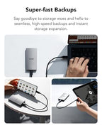 Lexar ES3 1TB External SSD, USB 3.2 Gen2 Portable